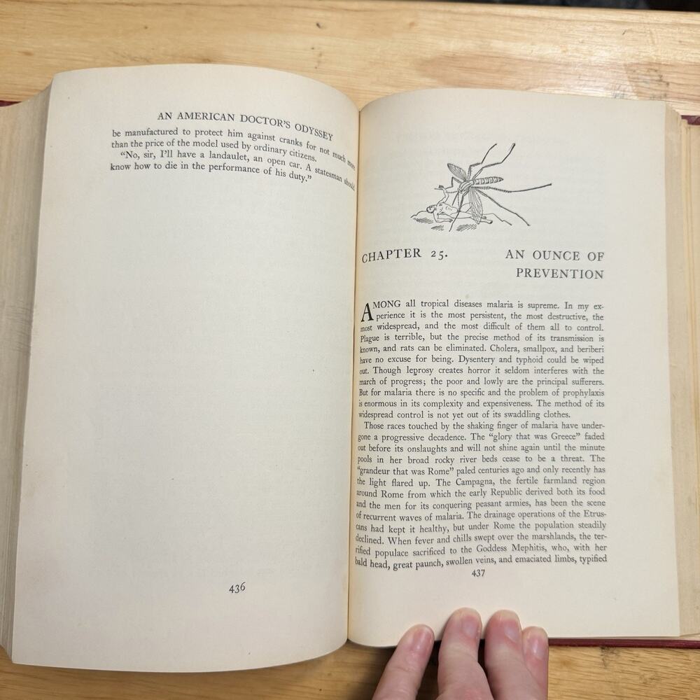 An American Doctors Odyssey By Victor Heiser Vintage 1936 Hardcover 10th Edition - Picture 15 of 16
